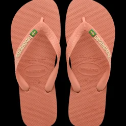 HAVAIANAS Brasil Logo Pink Clay