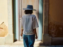 HEYANNO Archive Lace Shirt Ecru