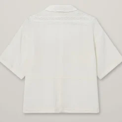 HEYANNO Archive Lace Shirt Ecru