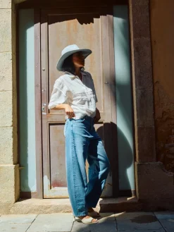 HEYANNO Archive Lace Shirt Ecru