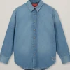 HEYANNO Everlasting Denim Shirt Light Blue