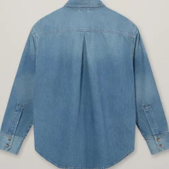 HEYANNO Everlasting Denim Shirt Light Blue