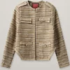 HEYANNO Kiss Boucle Jacket Sand