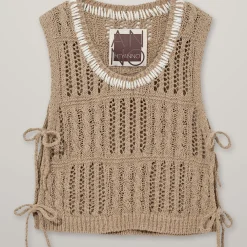 HEYANNO Play Patch Vest Travertine