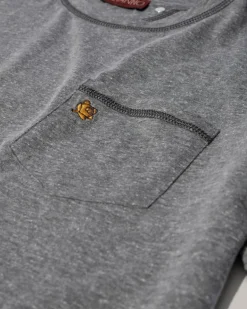 HEYANNO Proud Mind Tee Grey Melange