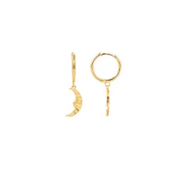 HOUSE OF VINCENT Lunar Tale Creol Øreringe