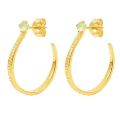 HULTQUIST COPENHAGEN Aventurine Øreringe