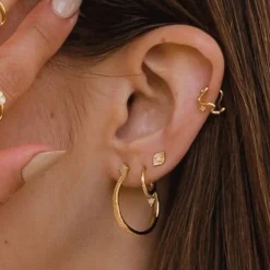 HULTQUIST COPENHAGEN Aventurine Øreringe