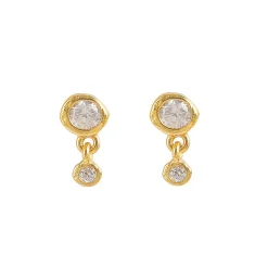 HULTQUIST COPENHAGEN Ellie Øreringe White