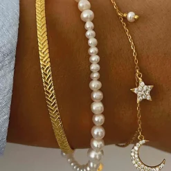 HULTQUIST COPENHAGEN Golden Cosmo Bracelet