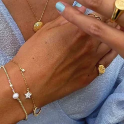 HULTQUIST COPENHAGEN Golden Cosmo Bracelet