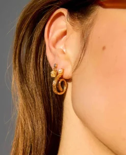 HULTQUIST COPENHAGEN Lainey Spiral Øreringe