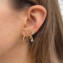 HULTQUIST COPENHAGEN Lucian Øreringe White