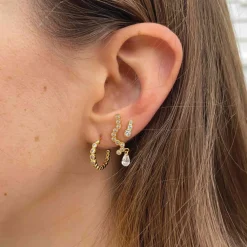 HULTQUIST COPENHAGEN River Raindrop Øreringe