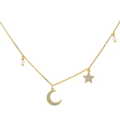 HULTQUST COPENHAGEN Golden Cosmo Halskæde