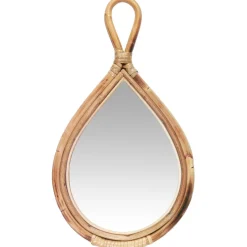IB LAURSEN 9129-30 Håndspejl Bambus