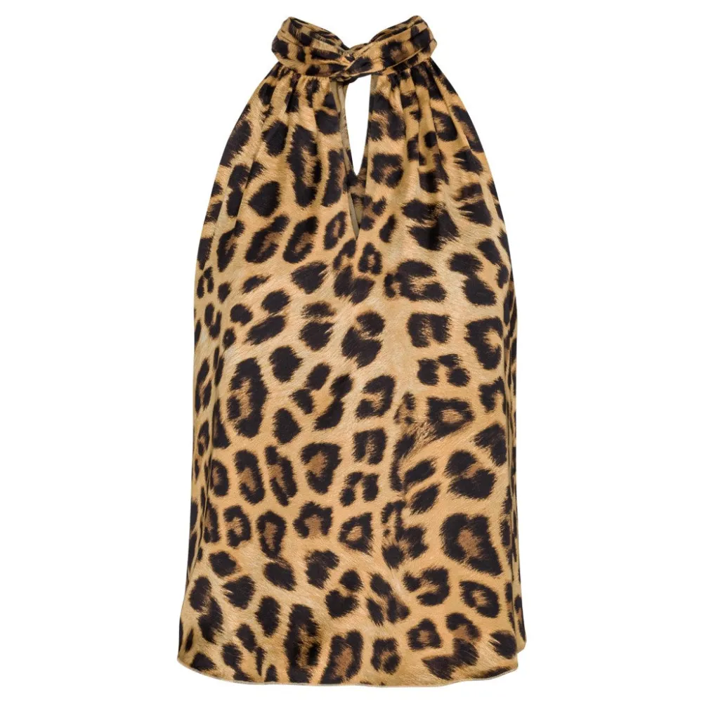 KARMAMIA Ava Top Leopard