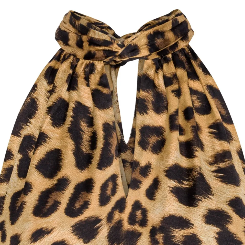 KARMAMIA Ava Top Leopard