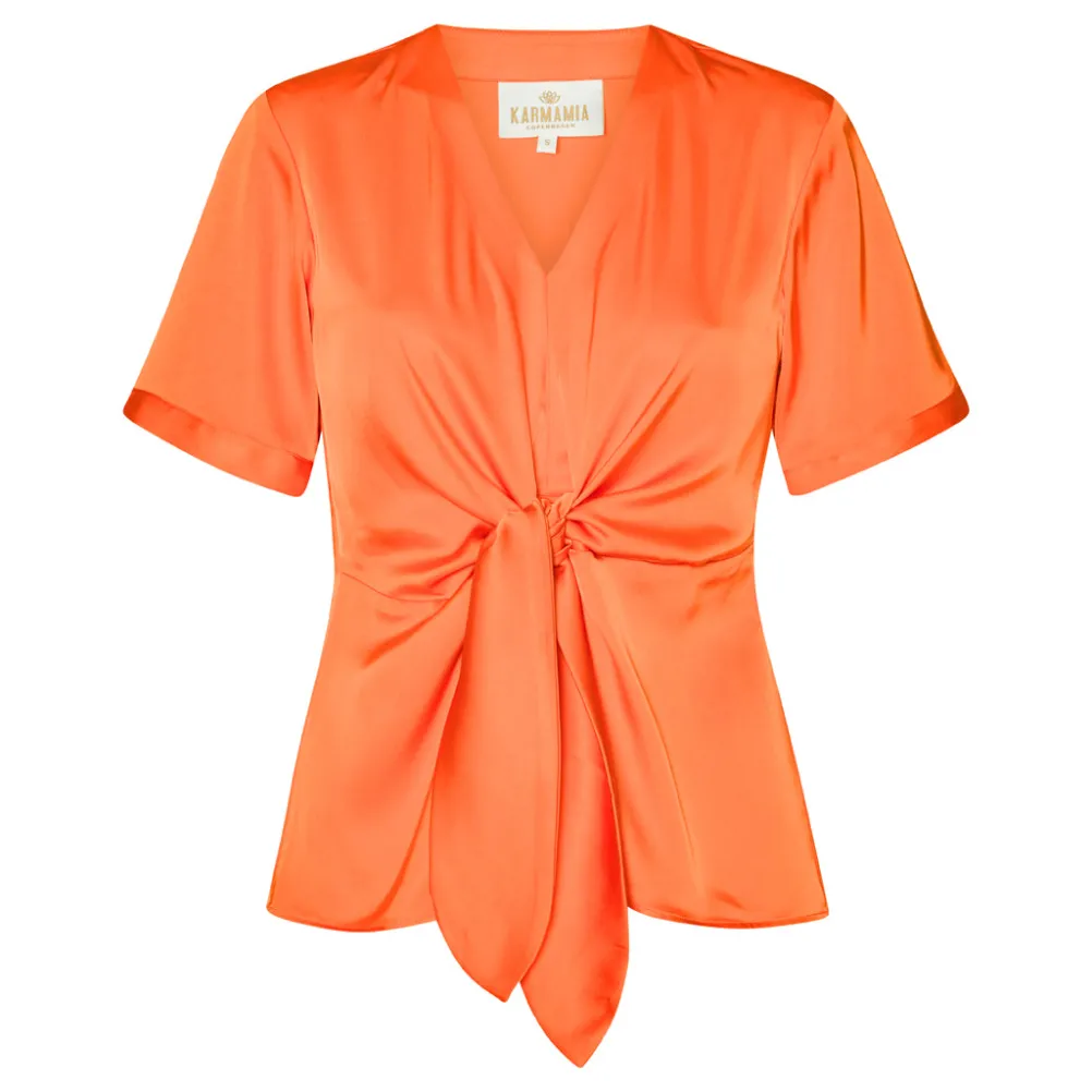 KARMAMIA Blair Blouse Semi Rich Orange