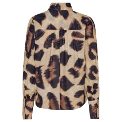 KARMAMIA Honey Shirt Maxi Leo Poplin