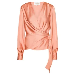 KARMAMIA Ines Blouse Semi Rich Peach