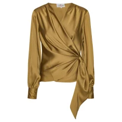 KARMAMIA Ines Blouse Semi Rich Gold
