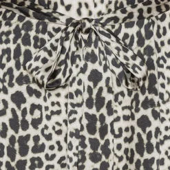 KARMAMIA Jean Dress Nude Leopard