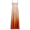 KARMAMIA Odette Dress Gradient Tangerine