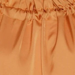 KARMAMIA Ruffle Tie Top Mango