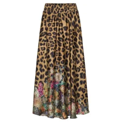 KARMAMIA Savannah Skirt Flower Leopard