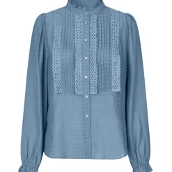 LOLLYS LAUNDRY Ariel Shirt Dusty Blue