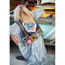 LOLLYS LAUNDRY Bin Vest Washed Black