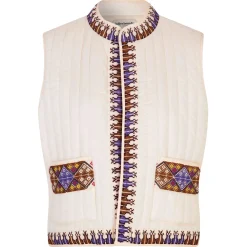 LOLLYS LAUNDRY Cairo Vest Creme