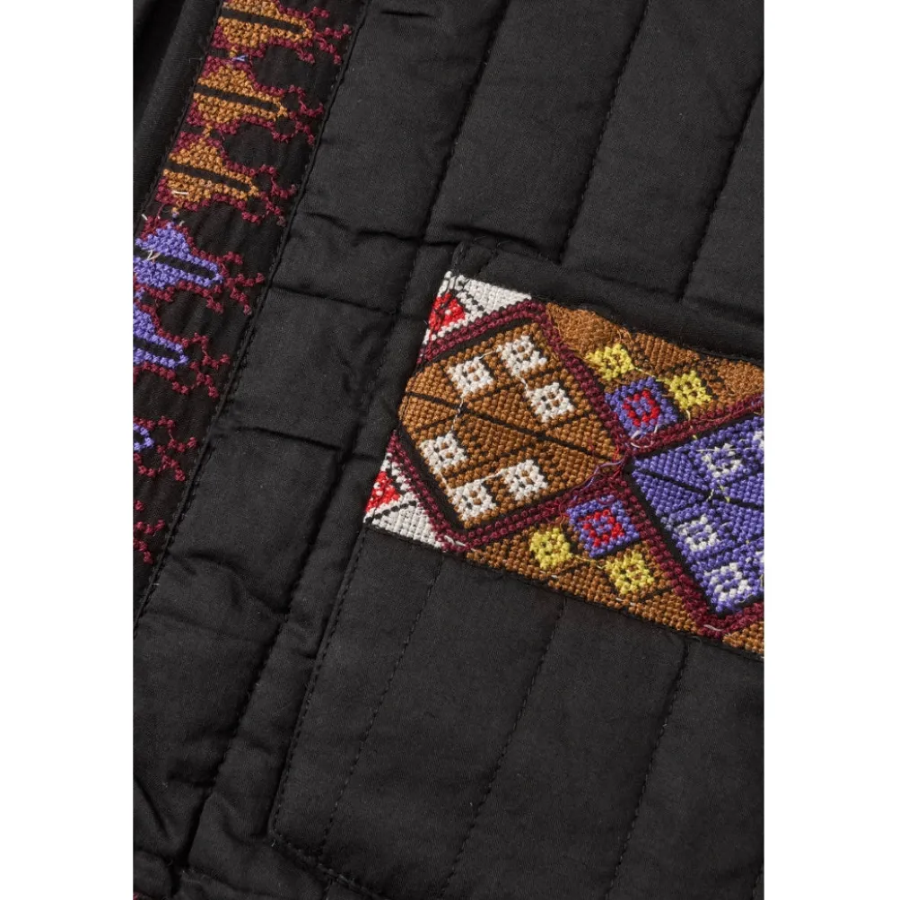 LOLLYS LAUNDRY Cairo Vest Washed Black