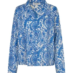 LOLLYS LAUNDRY Chloe Shirt LS Blue