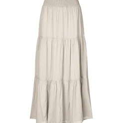LOLLYS LAUNDRY Diamond Maxi Skirt Creme