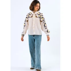 LOLLYS LAUNDRY Fenga Shirt White