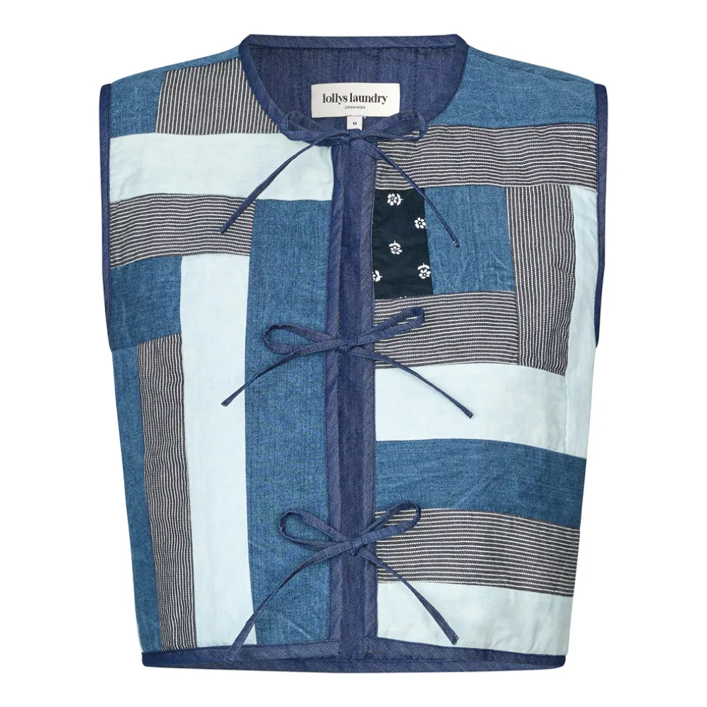 LOLLYS LAUNDRY Ilsa Vest Blue