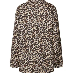LOLLYS LAUNDRY Jolie Blazer Leo Print