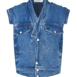 LOLLYS LAUNDRY Sam Vest Blue