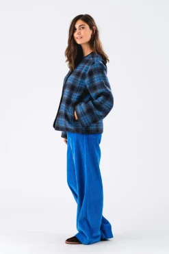 LOLLYS LAUNDRY Yarra Jacket Neon Blue