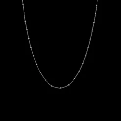 MAANESTEN Choker Halskæde (guld/sølv)