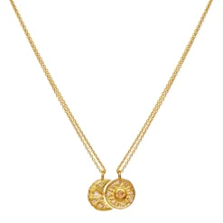 MAANESTEN Friendship Necklace (guld/sølv)