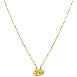 MAANESTEN Friendship Necklace (guld/sølv)