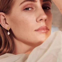 MAANESTEN Frigg Earrings (guld/sølv)