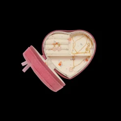 MAANESTEN Heart Jewelry Box Pink