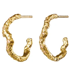 MAANESTEN Janine Grande Earrings (guld/sølv)