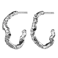 MAANESTEN Janine Grande Earrings (guld/sølv)