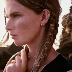 MAANESTEN Lynx Single Earring