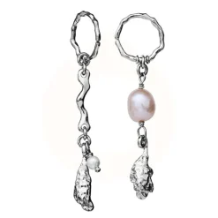 MAANESTEN Lyric earrings (guld/sølv)